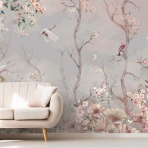 Stalk & Blossom Wallpaper