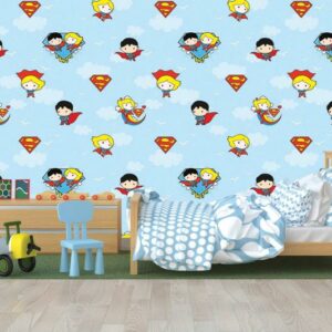 Superman & Friends Mural