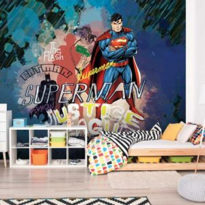 Superman & Justice League Mural