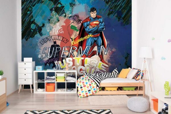 Superman & Justice League Mural