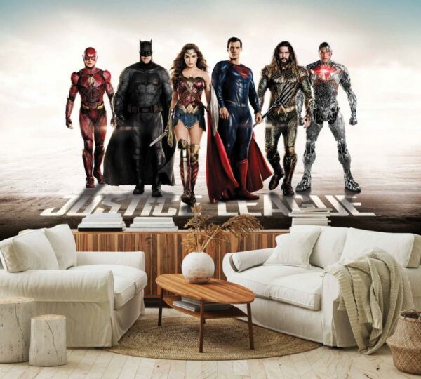 The Justice League Mural