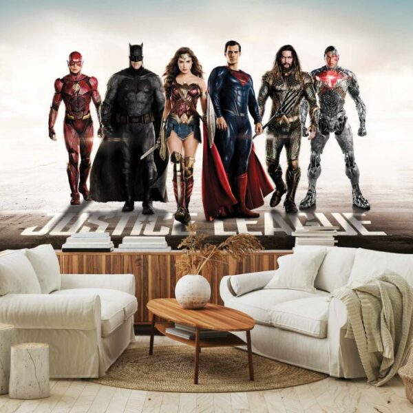 The Justice League Mural