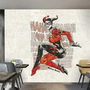 Retro Harley Quinn Mural