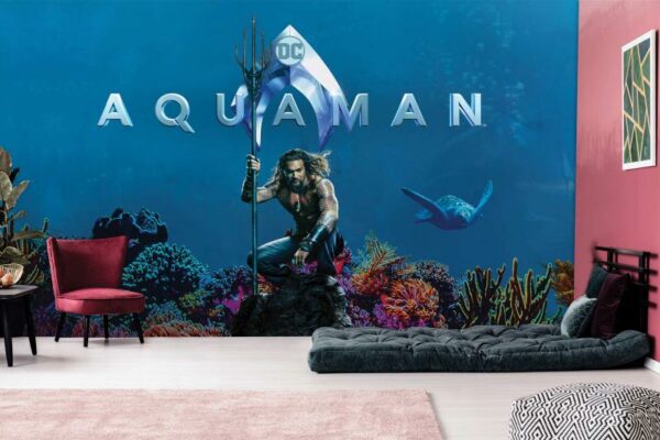 Aqua-man Under The Sea Mural