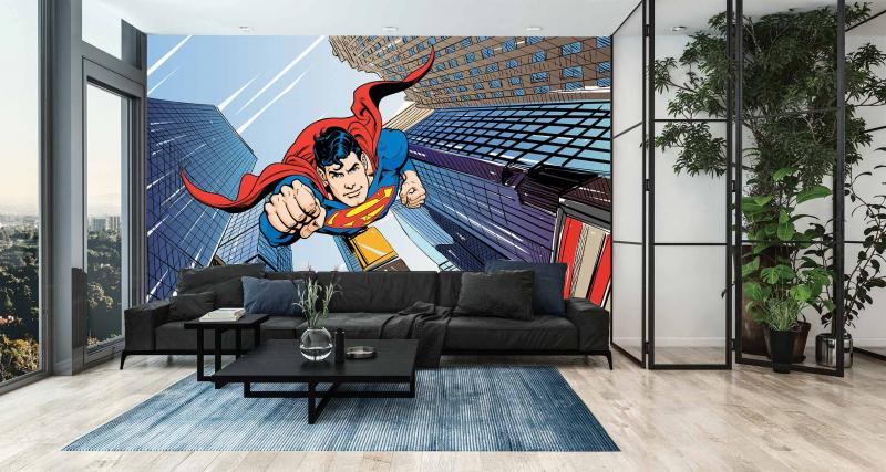 Super Man Is Coming Wallpaper