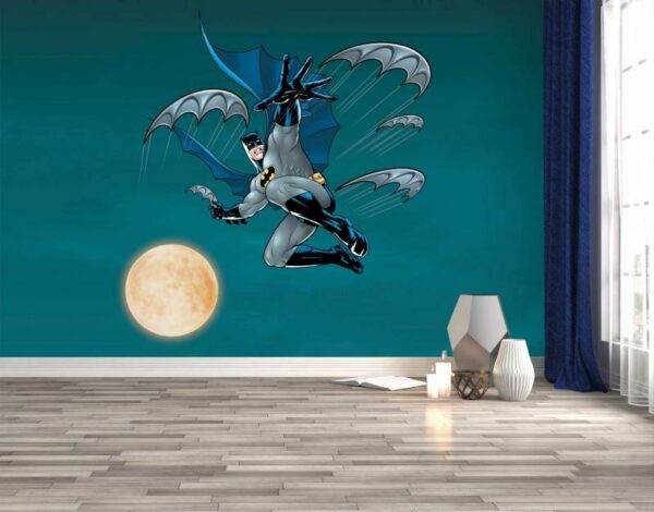Batman & The Moon Mural