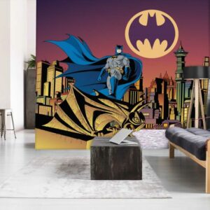 Batman Skyline Mural