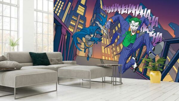 Batman & Joker Mural