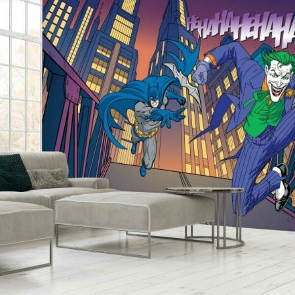 Batman & Joker Mural