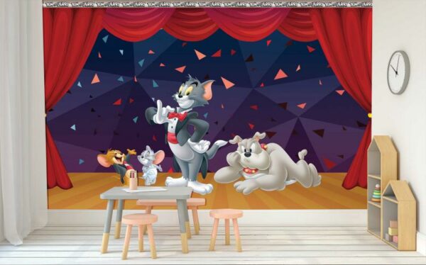 Tom & Jerry On Stage Wallpaper