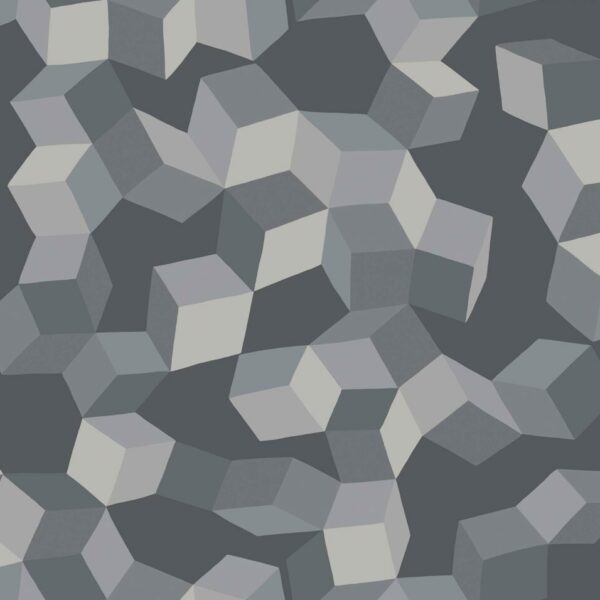 Grey and Black Puzzle Wallpaper