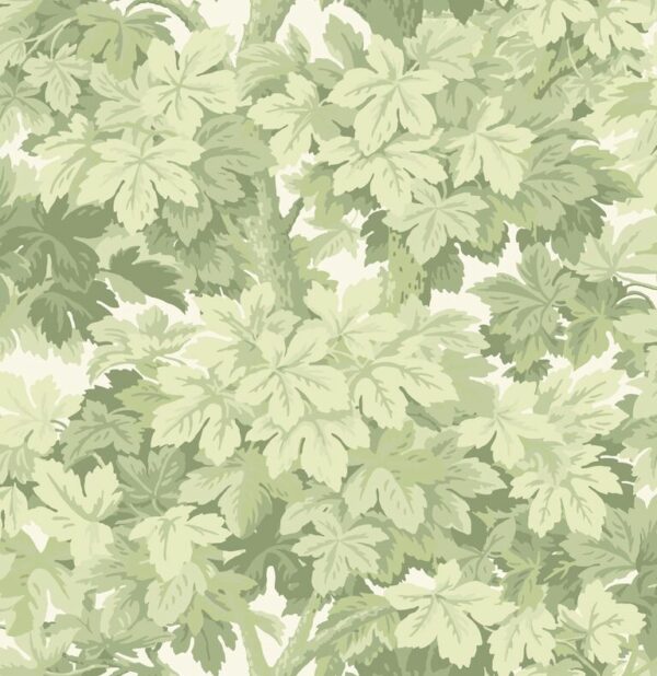 Great Vine Wallpaper - Light Green