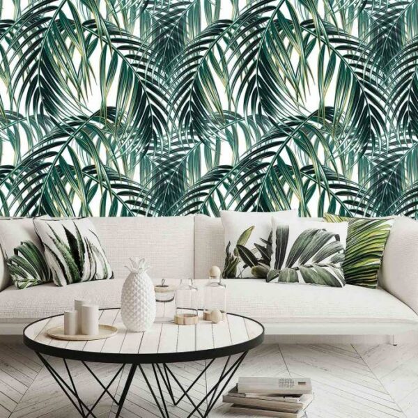 Tropical Palms Mural