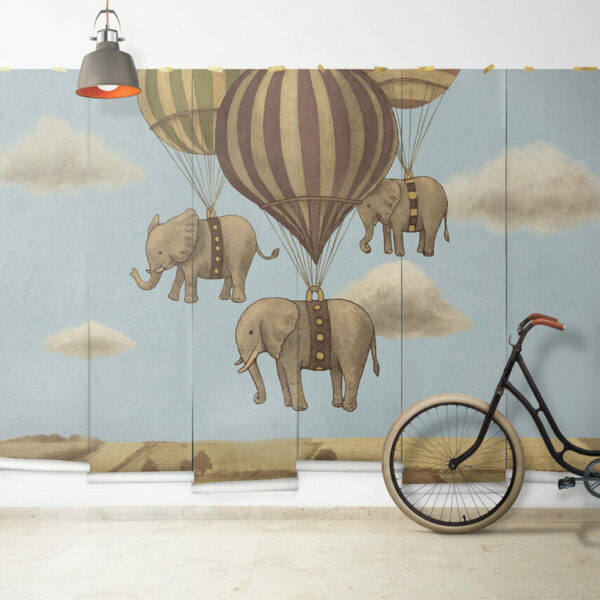 Flight of the Elephants Mural