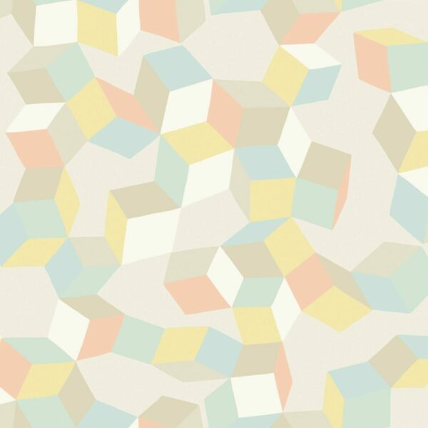 Pale Pastel Puzzle Wallpaper