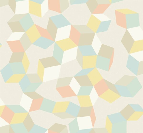 Pale Pastel Puzzle Wallpaper