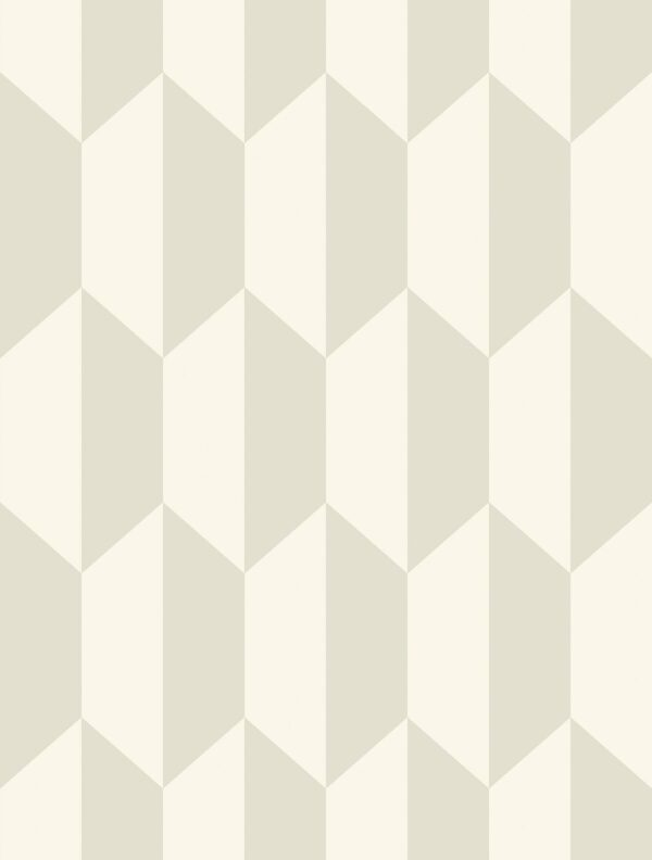 Tile Wallpaper - White and Stone