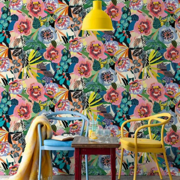 Summer Garden Wallpaper - 2 Roll Set