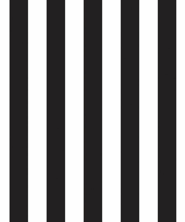 Black & White Stripe Wallpaper