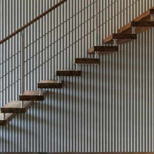 Corrugated Iron Wallpaper