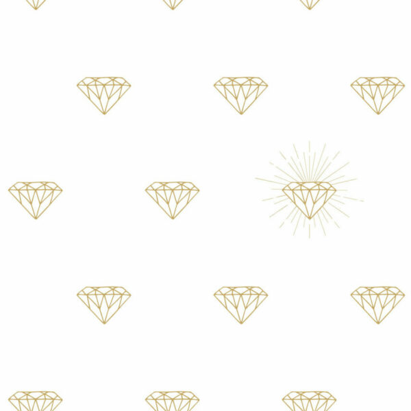 Gold Diamonds Wallpaper
