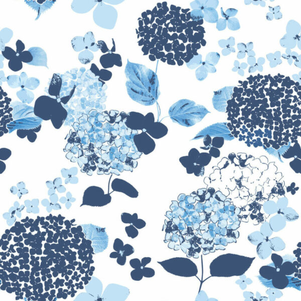 Blue Hydrangea Wallpaper