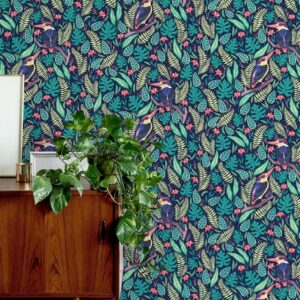 Exotic Kingfishers Wallpaper