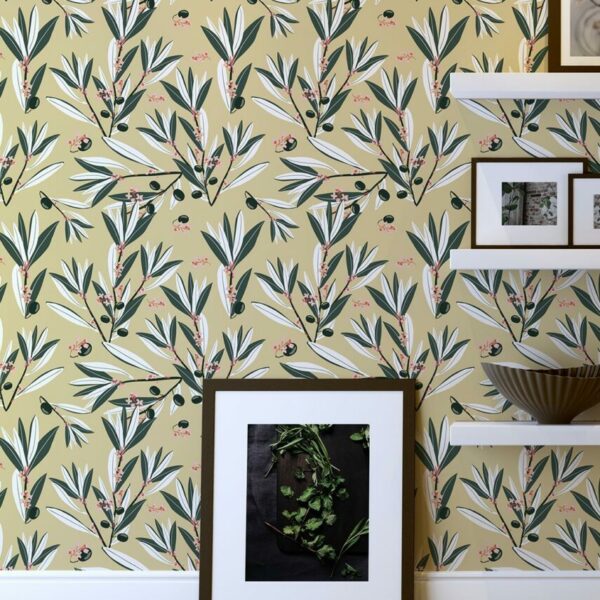 Olive Dapple Wallpaper