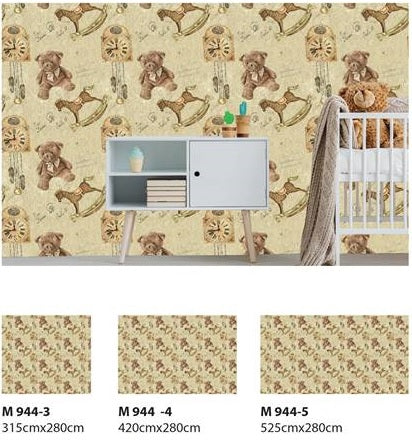 Toys Pattern Wallpaper