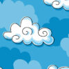 Blue Clouds Wallpaper