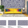 Violet White Wallpaper