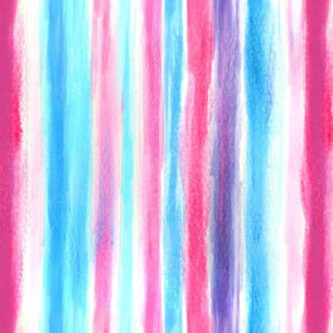 Blue Pink Lines Mural