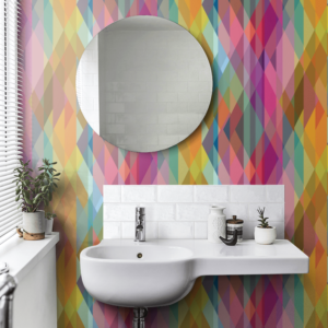 Prism Wallpaper - Multi Coloured