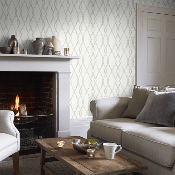 Parterre Wallpaper - French Grey