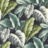 Botanical Tropical Leaves Wallpaper - Textured