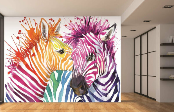 Colourful Zebras