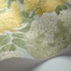 Lilac Wallpaper - Lemon / Old Olive