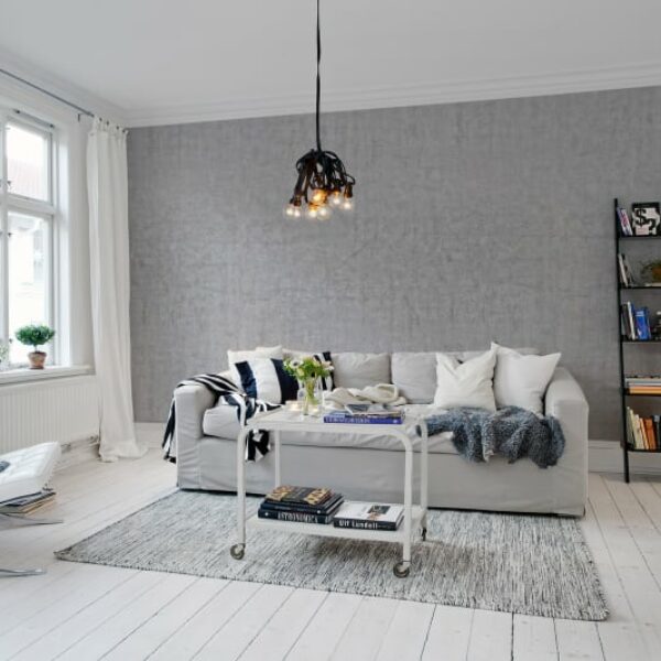 Plain Concrete Mural – Light Gray – Premium