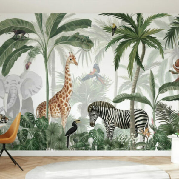 Jungle Jive Kids Mural