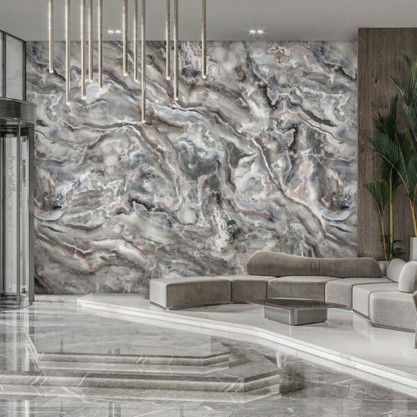 Marble Design Mural – Grey | FJ319
