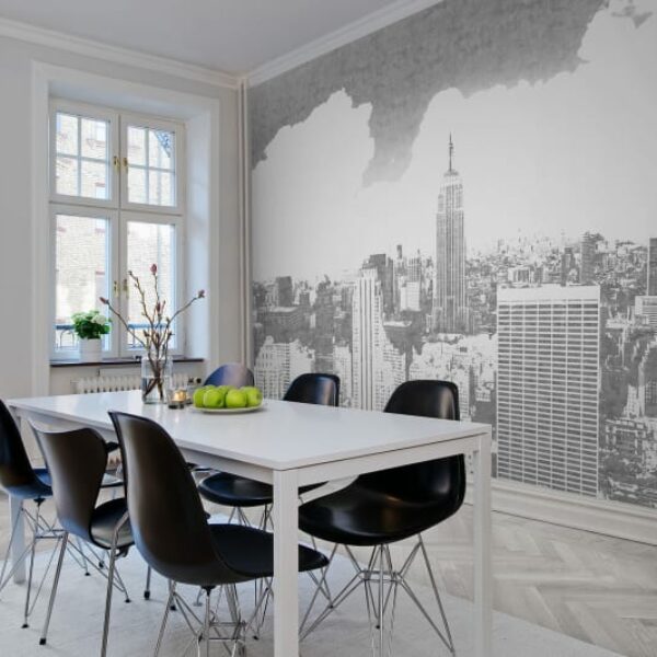 Concrete New York Mural - Premium
