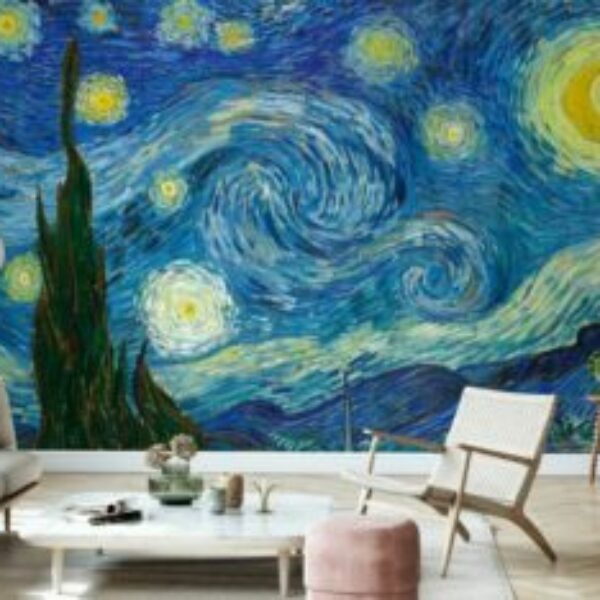 Starry Night Mural – Vincent Van Gogh