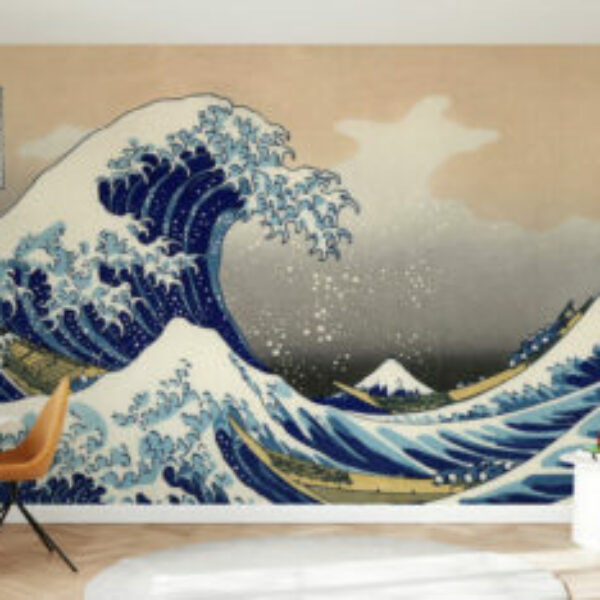 Great Wave Mural | By Katsushika Hokusai