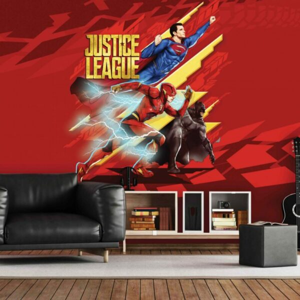 JUSTICE LEAGUE SPEED WALLMURAL