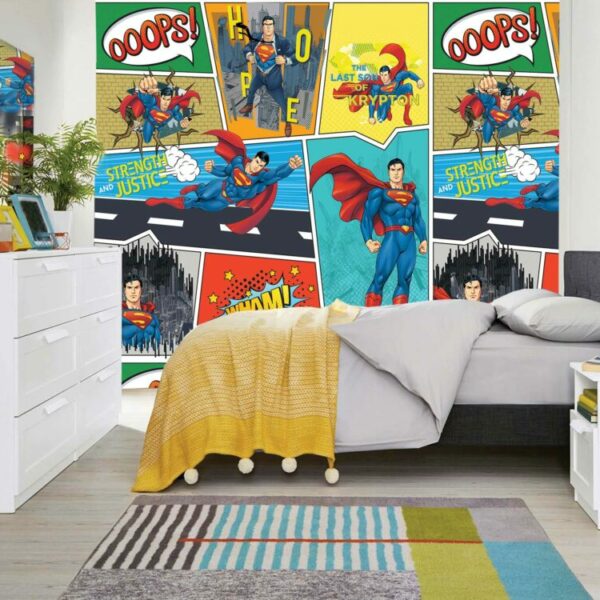 All The Way Superman Mural