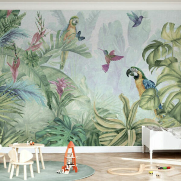 Parrots Paradise Mural