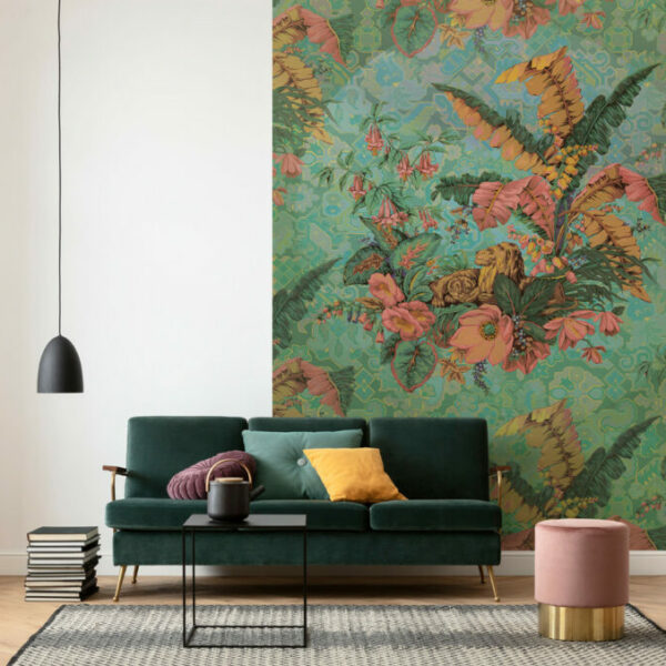 Orient Ros Wallmural ( 200 x 270 cm)