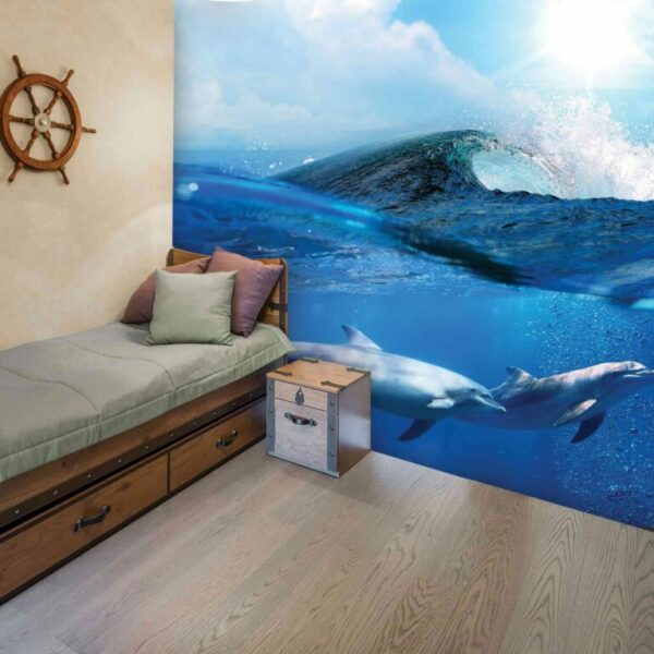 The Dolphins Wallmural M886