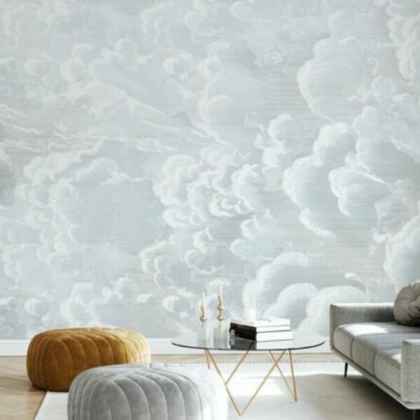 Cradled in Clouds Mural