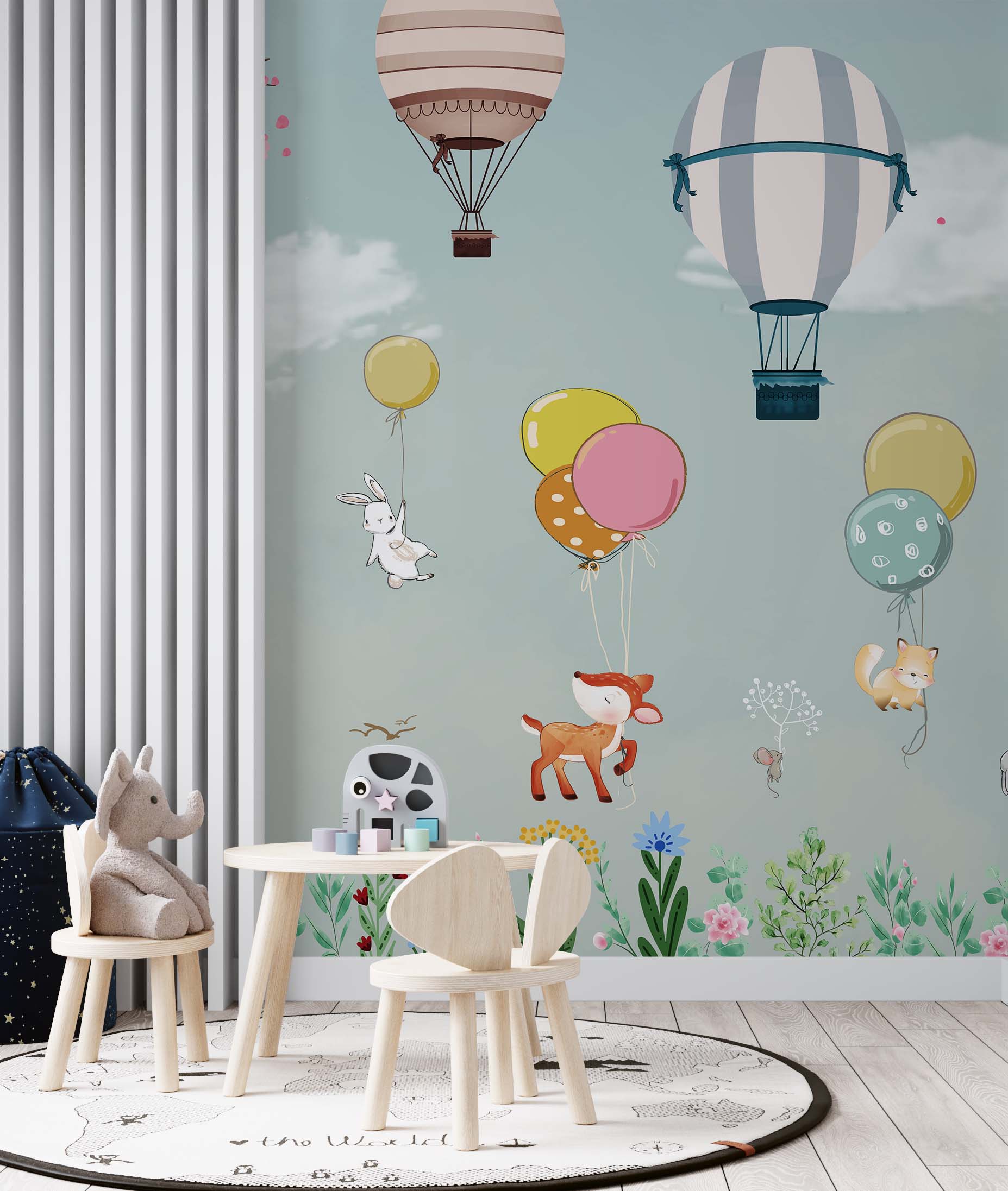 Hot Air Balloon - Déco Wallpaper